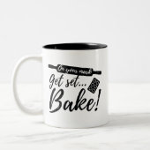 Op je teken tweekleurige koffiemok (Links)