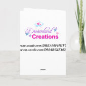 Op je trouwdag Wenskaart Kaart (Achterkant)