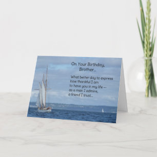 Op je verjaardag, Brother... Kaart