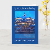 OP JE VERJAARDAG NEEM IK JE MEE VOOR EEN RITJE! KAART (Gele Bloem)