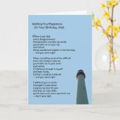 Op je verjaardag, pap... kaart (Gele Bloem)