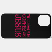 Op Jezus en koffie lopen Case-Mate iPhone Case (Achterkant (horizontaal))