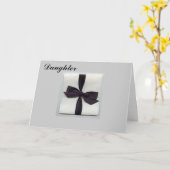 OP JULLIE TROUWDAG "DOCHTER" KAART (Gele Bloem)