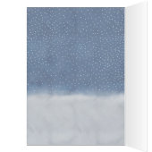 Op kerstmis aanpasbare fotokaart (Binnen (Links))