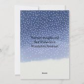 Op kerstmis aanpasbare fotokaart feestdagenkaart (Achterkant)