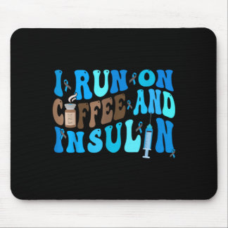 Op koffie en insuline lopen Leuke diabetes bewustw Muismat