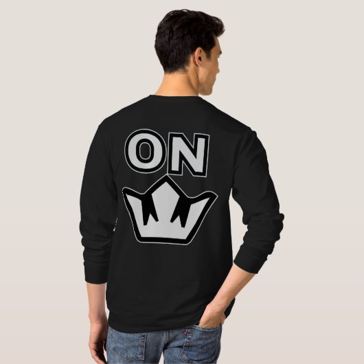 Op kroon t-shirt (Achterkant volledig)