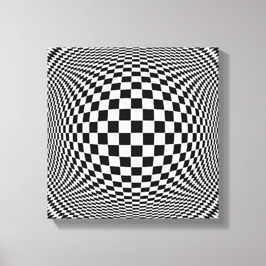 Op kunst canvas afdruk (Voorkant)