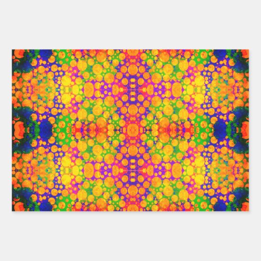 Op Kunst, Stippen, en Deco Sampler Inpakpapier Vel (Voorkant 2)