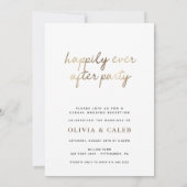 Op laatste huwelijksaankondiging en uitnodiging (Achterkant)