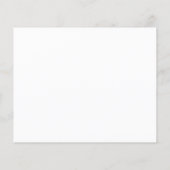 Op laatste zwarte minimalistische uitnodiging tot  (Achterkant)