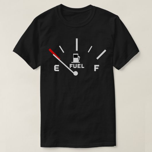 Op leeg grappig Ouderschap T-shirt (Design voorkant)