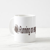Op Leeg lopen Koffiemok (Voorkant links)