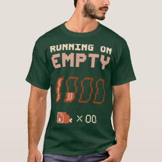 Op leeg lopen t-shirt