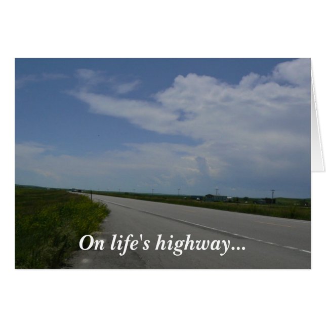 Op Life's Highway... (Voorkant Horizontaal)