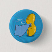 OP: Linus Button (Voorkant)