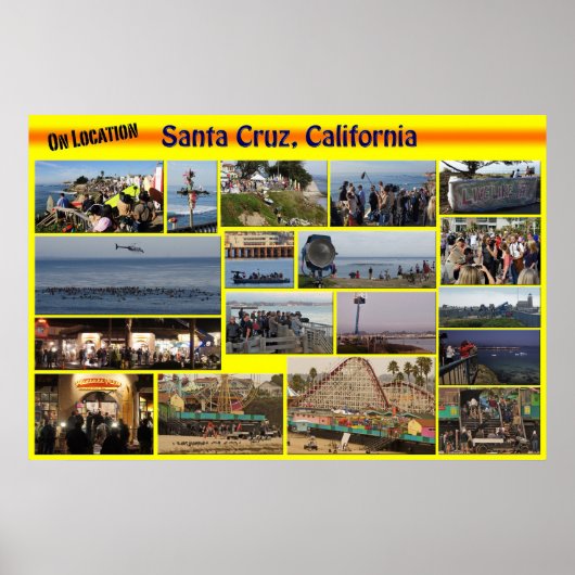 Op Locatie-Santa Cuz, Californië Poster (Voorkant)