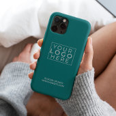 Op logo gemerkte zakelijke klant of werknemer Case-Mate iPhone case