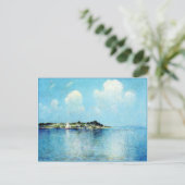 Op Long Island Sound bij Shelter Island Briefkaart (Staand voorkant)