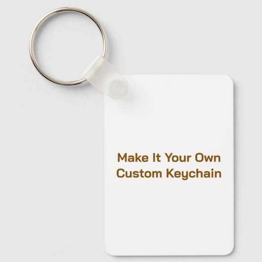 Op maat 4 x 5,7 cm sleutelhanger (Voorkant)