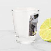 Op maat bedrukt persoonlijk foto shot glas (Links)