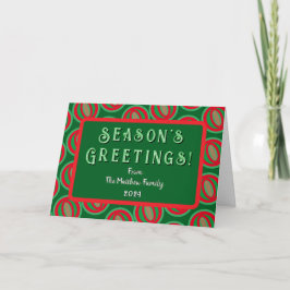 Op maat bedrukte wenskaart kaart