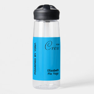 Op maat bedrukte yogacrew Azure Blue Waterfles