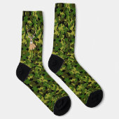 Op maat camouflage whitetail bemanning sokken (Rechts)