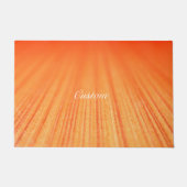 Op maat elegant bruin Abstract Deurmat (Voorkant)