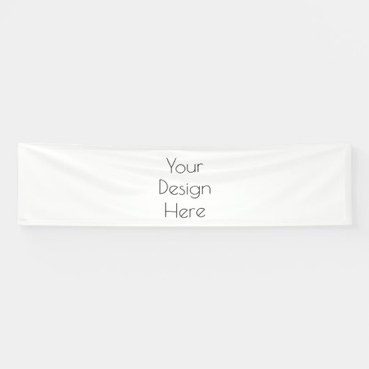 Op maat en Persoonlijk gemaakt Spandoek (Horizontaal)