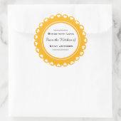 Op maat gebakken met liefde Stickers geschenk Labe (Tas)