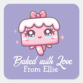 Op maat gebakken met Love Cake Stickers voor bakke