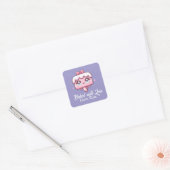Op maat gebakken met Love Cake Stickers voor bakke (Envelop)