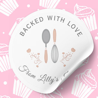 Op maat gebakken sticker voor kleine bedrijven