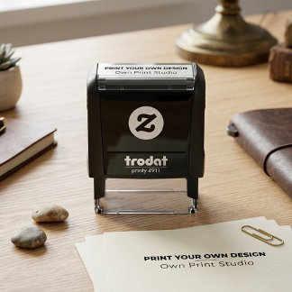 Op Maat Gedrukt | Op Bestelling Mijn Eigen Afdrukk Zelfinktende Stempel