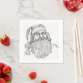 Op maat gedrukt Sinterklaas Servet (Insitu)