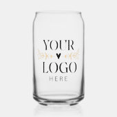 Op maat gedrukte zakelijke Logo Blikvorm Glas (Voorkant)