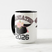 Op maat gemaakt afstudeercadeau mok (Voorkant links)