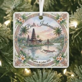 Op maat gemaakt Bali Indonesië Reis Sieraad Metalen Ornament