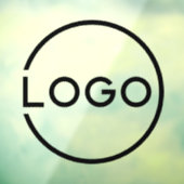 Op maat gemaakt bedrijfslogo raamsticker (Vel 3)