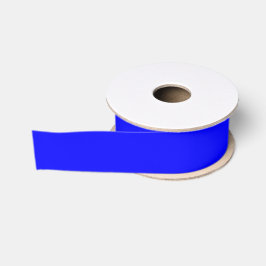 Op maat gemaakt blauw grosgrain lint