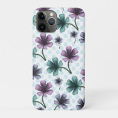 Op maat gemaakt bloemenpatroon cadeau iPhone / iPa Case-Mate iPhone Case (Achterkant)