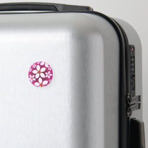 Op maat gemaakt bloempatroon cadeau magneet