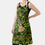 Op maat gemaakt camouflage schort, Medium Schort (Insitu)