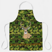 Op maat gemaakt camouflage schort, Medium Schort (Voorkant)