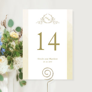 Op maat gemaakt, Chic Champagne Monogram Trouwfees