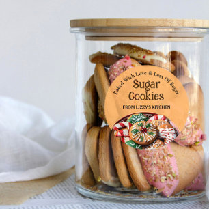 Op maat gemaakt door Cookies Label Sticker