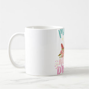Op maat gemaakt eenhoorn bloem hoorn moeder prinse koffiemok