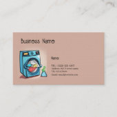 OP MAAT GEMAAKT EENVOUDIG VISITEKAARTJE (Voorkant)