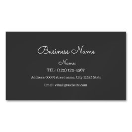 OP MAAT GEMAAKT EENVOUDIG VISITEKAARTJE MAGNETISCH VISITEKAARTJE